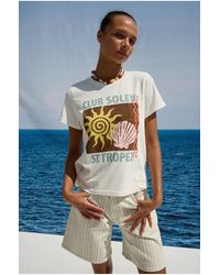 Rails - Classic Crew Tee - Lyst