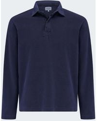 Hartford - Light Fleece Rugby Knitted Polo - Lyst
