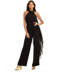 trina turk black anchors jumpsuit