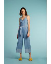 Trina Turk Cloud Jumpsuit - Blue