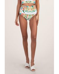 Trina Turk Costa De Prata Convertible High Waist - Multicolor