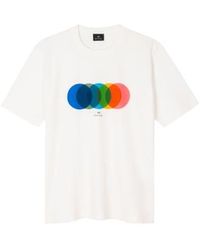 PS by Paul Smith - Ps Circles' Print T-shirt M - Lyst