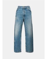 Essentiel Antwerp - Sapphire Straight Leg Bestrepeat Jeans 27 / - Lyst