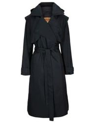 BRGN - Regndråpe Trench Coat New S - Lyst