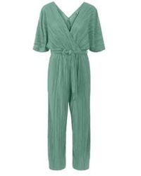 Y.A.S - | Olinda Ss Ankle Jumpsuit Malachite Xs - Lyst