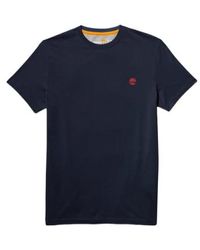 Timberland - Camiseta Dunstan River Jersey Crew - Lyst