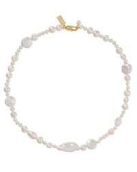 Talis Chains - Pearl Deluxe Necklace One Size - Lyst