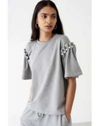 Mother Of Pearl - T-shirt marl gris perlé ambre - Lyst