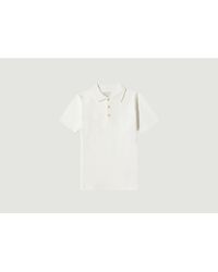 Oliver Spencer Polo Tabley Panal - Blanco