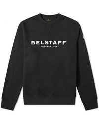 Belstaff - 1924 sweatshirt white - Lyst