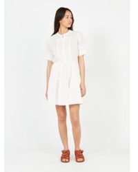 Berenice - Mini vestido blanco ramy - Lyst