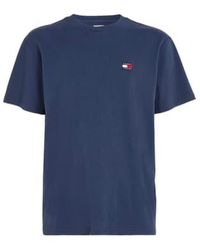 Tommy Hilfiger - Tommy Jeans Classic Tommy Xs Badge T Shirt Twilight Navy - Lyst