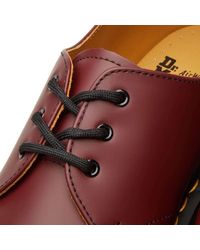 dr martens wilde temperley boots in cherry red