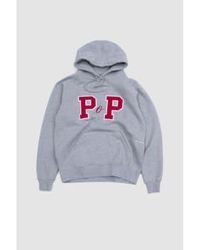 Pop Trading Co. - Collage p hood sweat heather - Lyst