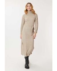 Rene' Derhy - Guillemette Dress Beige Size Small - Lyst