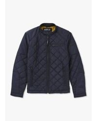 Replay - Mens Oxford Poly Short Jacket In Deep - Lyst