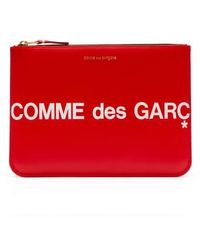 Comme des Garçons - Cdg-brieftasche mit großem logo - Lyst