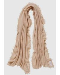 PUR SCHOEN - Hand Felted 100% Cashmere Soft Scarf -camel + Gift Wool - Lyst