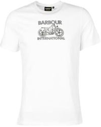 Barbour - International Lens Graphic-print T-shirt M - Lyst