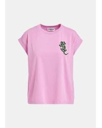 Essentiel Antwerp - Fountain T-shirt Lilac Xs - Lyst