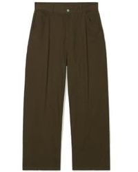 PARTIMENTO - Curved Section Wide Chino Pants In - Lyst