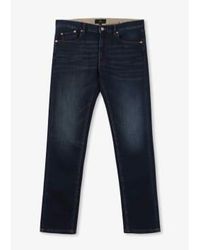 Belstaff - Mens longton slim comfort stretch jeans en antiguo lavado índigo - Lyst