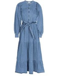 FRNCH - Bleu Jean Lizzy Robe From Xs - Lyst