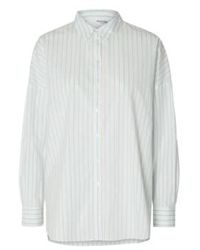 SELECTED - Dina-sanni Striped Shirt 38 - Lyst