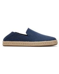 TOMS - Mens santiago recycled cotton canvas - Lyst