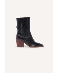 Ba&sh - Chervey Ankle Boots 36 / Noir Female - Lyst