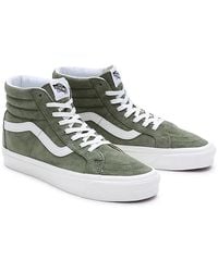 Vans - Ua Sk8-Hi 38 Dx Pig Suede Loden - Lyst