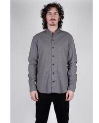 Hannes Roether - Button Up Cotton Shirt Livid Double Extra Large - Lyst