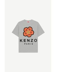 KENZO - Graues boke-blumen-t-shirt - Lyst