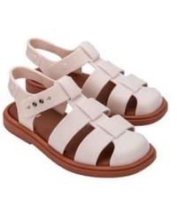 Melissa - 35682 emma sandal en brun / beige - Lyst