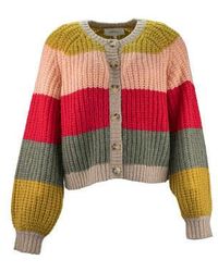The Great - Bold Striped Sophomore Cardigan 1 - Lyst