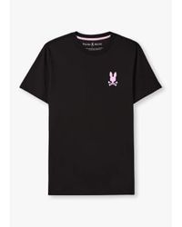 Psycho Bunny - Camiseta gráfica hombre esparta back en negro - Lyst