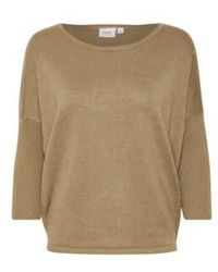 Saint Tropez - Tiger's Eye Mila Round Neck Pullover Xs - Lyst