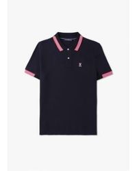 Psycho Bunny - S Chicago Patch Pique Polo Shirt - Lyst