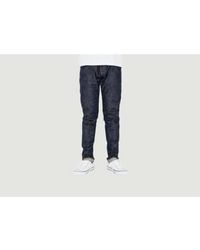 Japan Blue Jeans - Japan Jeans Circle Selvedge Tapered Raw Jeans - Lyst