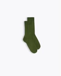 Homecore - Thin Cotton Socks 39/42 / Vert - Lyst