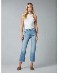 DL1961 - Patti High Rise Vintage Ankle Jeans 25 / Reef - Lyst