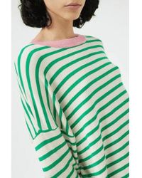 Compañía Fantástica - Oversized Striped Sweater S - Lyst
