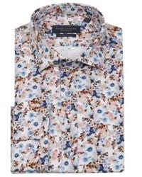 Guide London - L / s-sable chemise à motif floral - Lyst