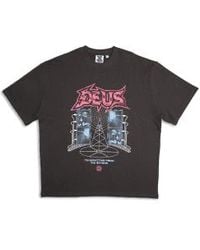 Deus Ex Machina - Transmission T-shirt Anthracite Medium - Lyst