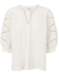 esmé studios - Luna Organic Cotton Blouse - Lyst