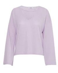 B.Young - Sif V-neck Pullover Orchid Bloom M - Lyst