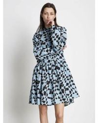 Stella Nova - Mini Cotton Dress With All Over Print 40 - Lyst