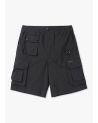 Belstaff - Pantalones cortos carga hombres en negro - Lyst