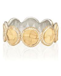 Anna Beck - Hammered Multi Disc Ring Plated / 7 - Lyst