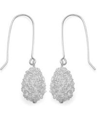 Just Trade - Cristabel Pear Drop Earrings Plated - Lyst